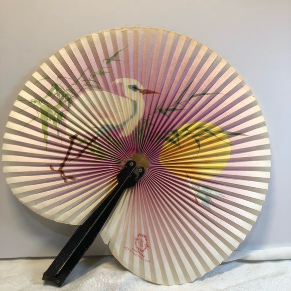 Vintage Paper Fan people’s republic of China - Picture 9 of 10